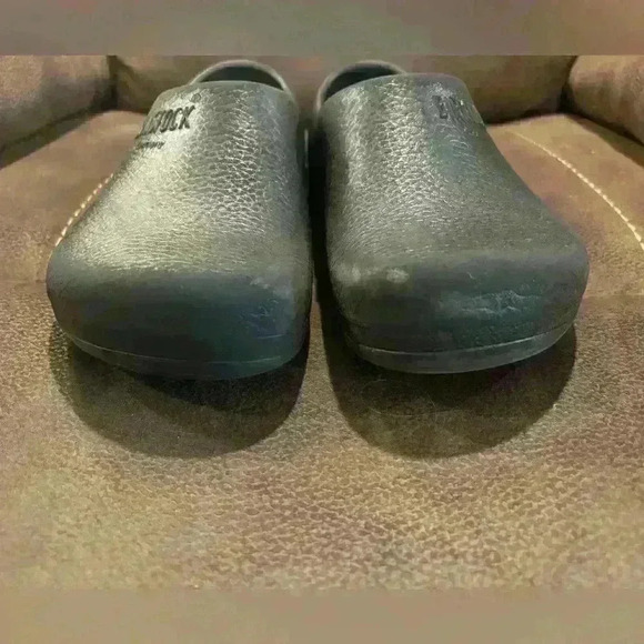 Birkenstock Profi Birki Slip-On Work Clog, Black, Size 39 US 9 - Picture 7 of 8